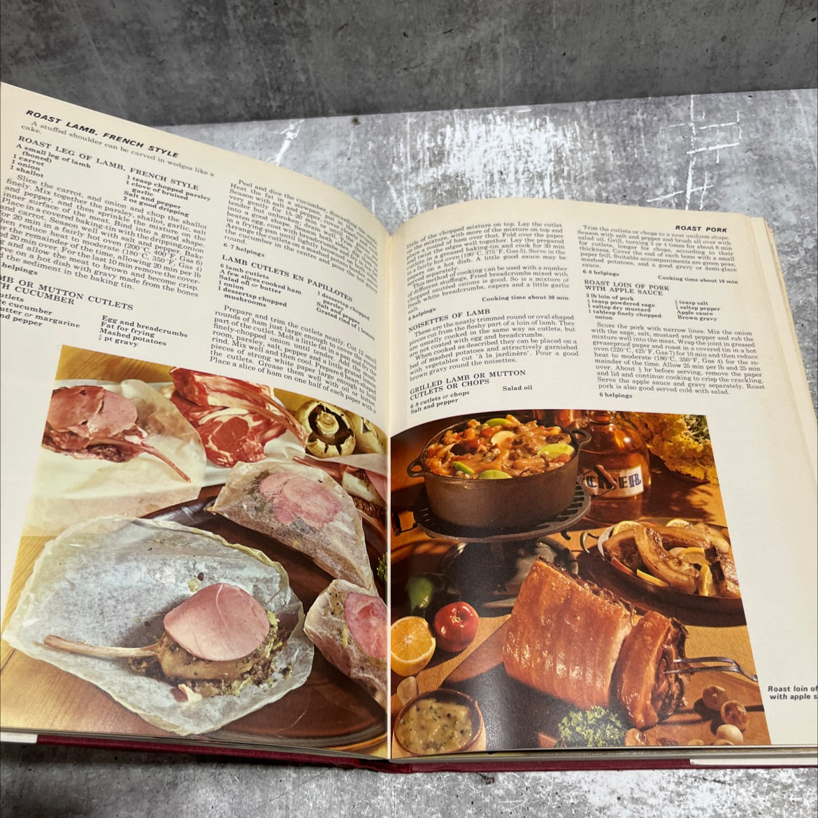mrs beeton's cookery in color book, by unknown, 1972 Hardcover image 4