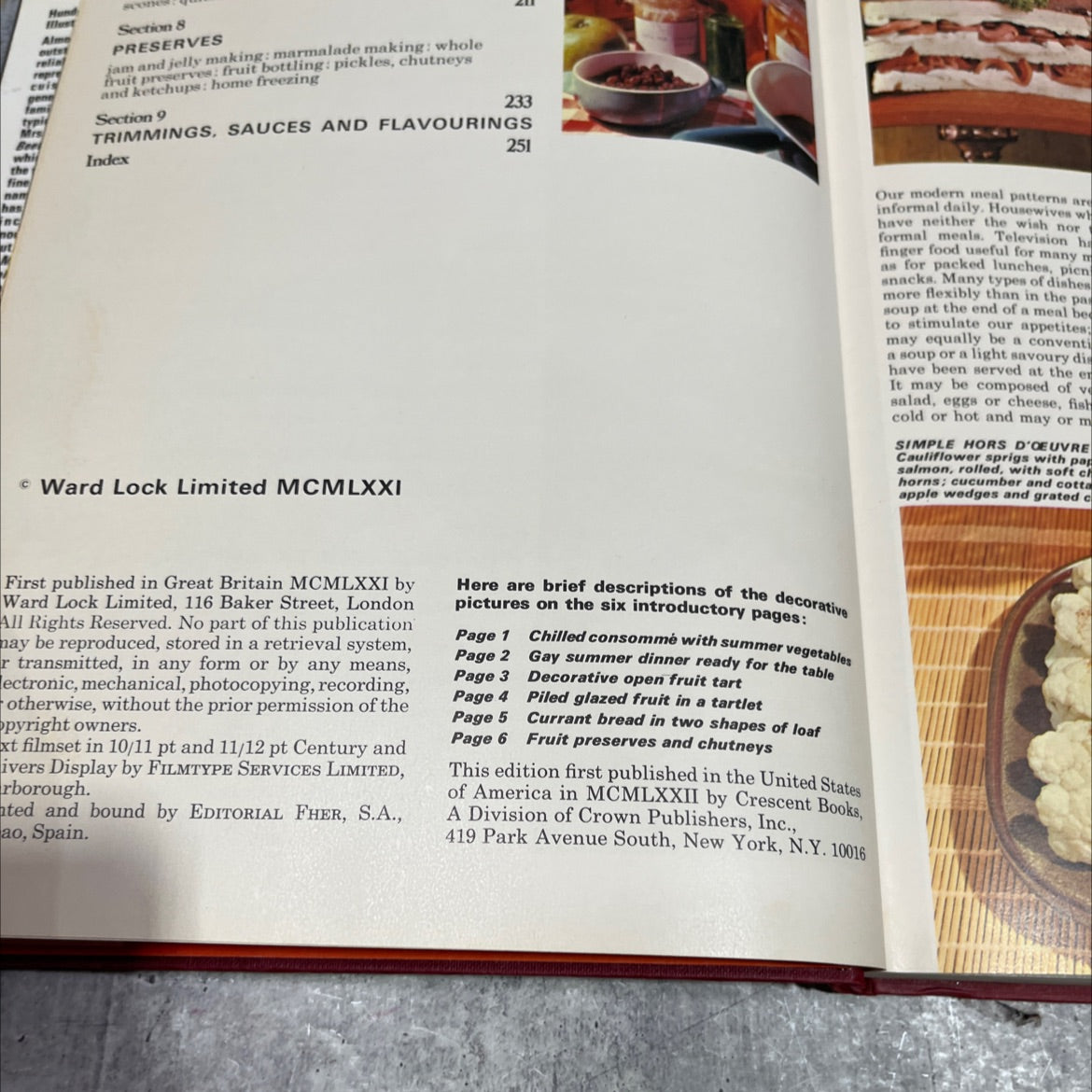 mrs beeton's cookery in color book, by unknown, 1972 Hardcover image 3