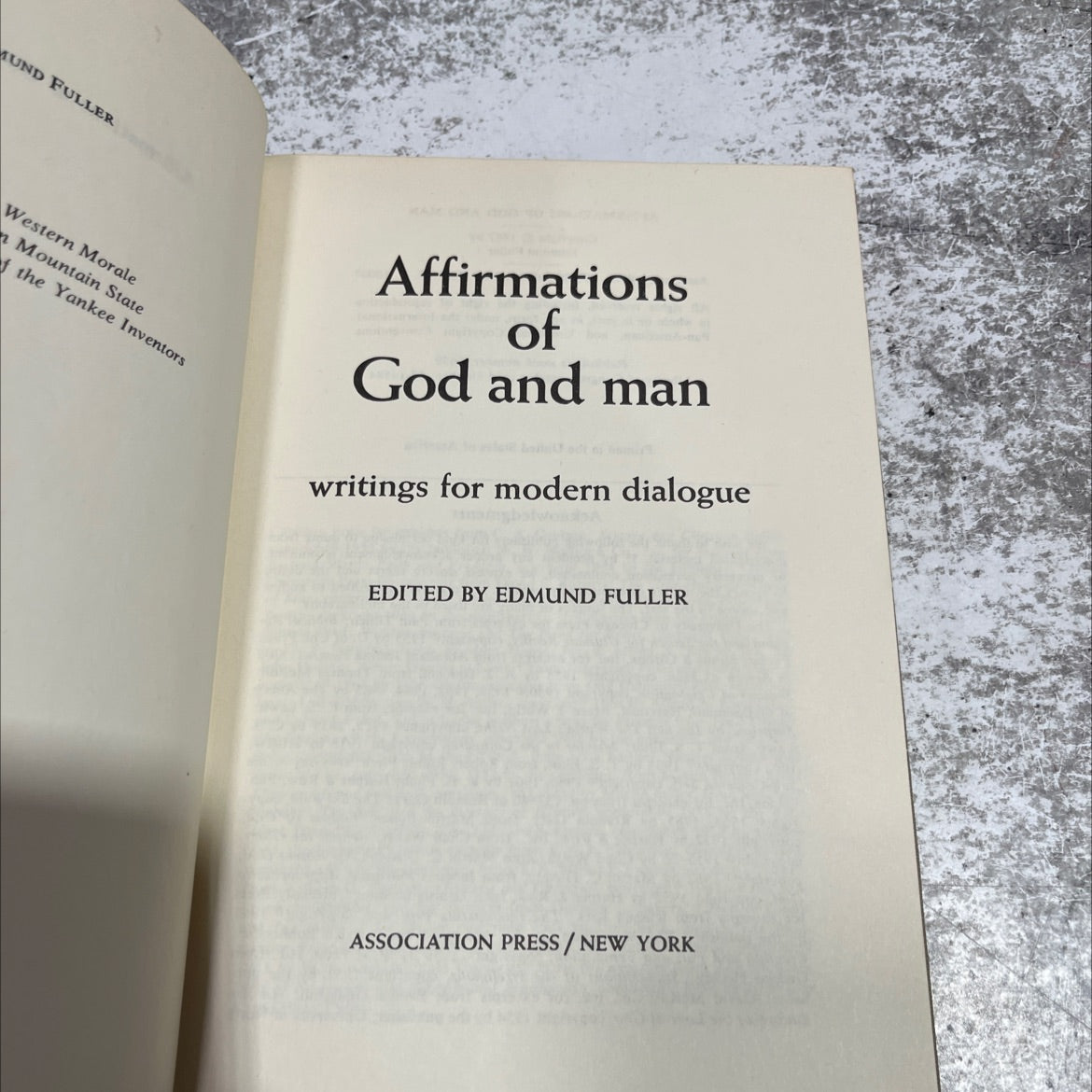 mund fuller western morale mountain state of the yankee inventors affirmations of god and man writings for modern image 2