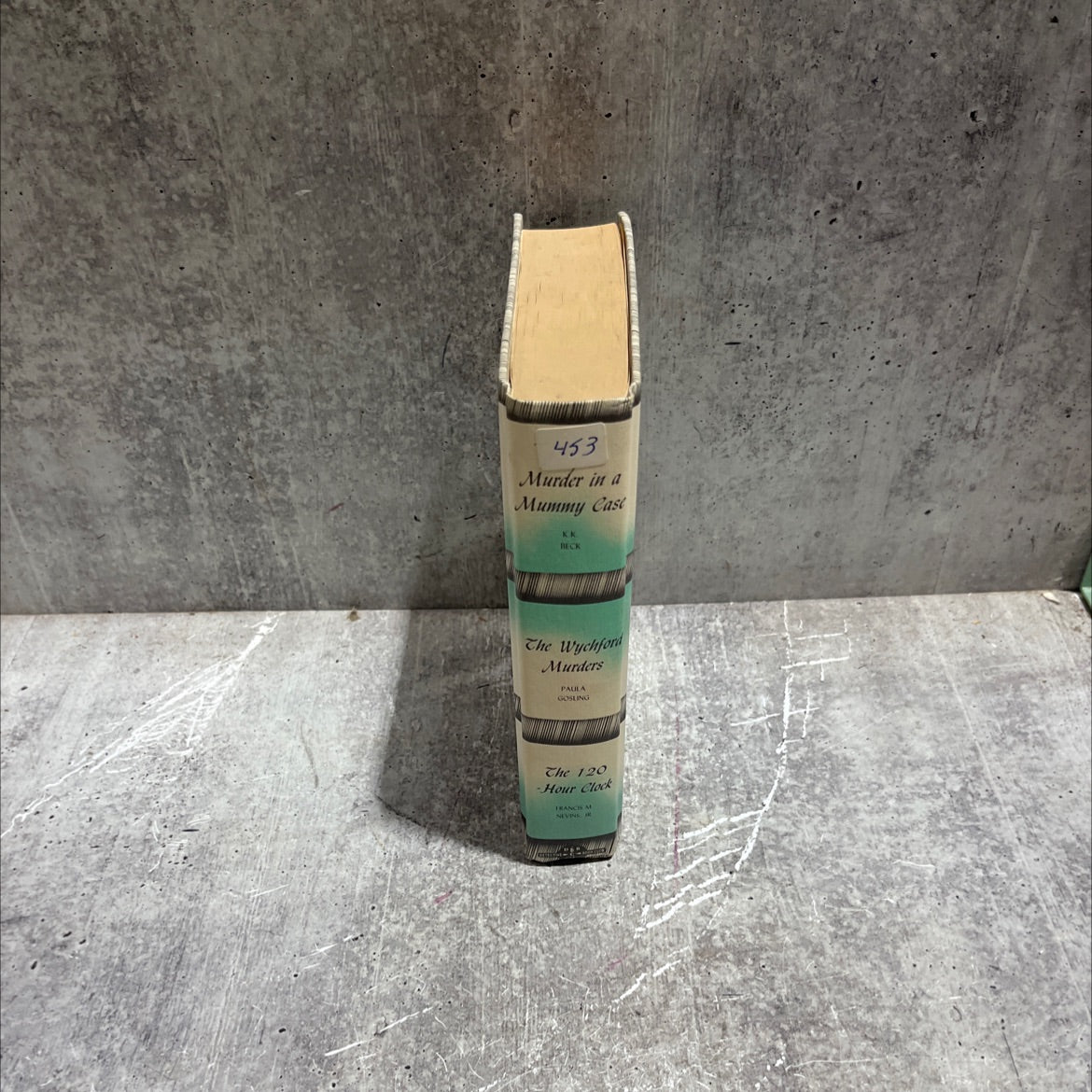 murder in a mummy case book, by K. K. Beck, 1986 Hardcover image 4