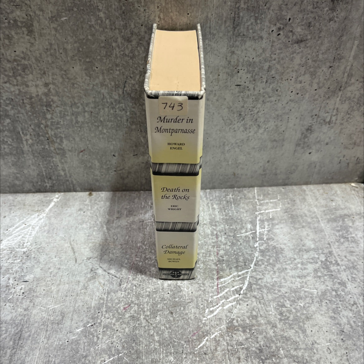 murder in montparnasse book, by howard engel, 1992 Hardcover image 4