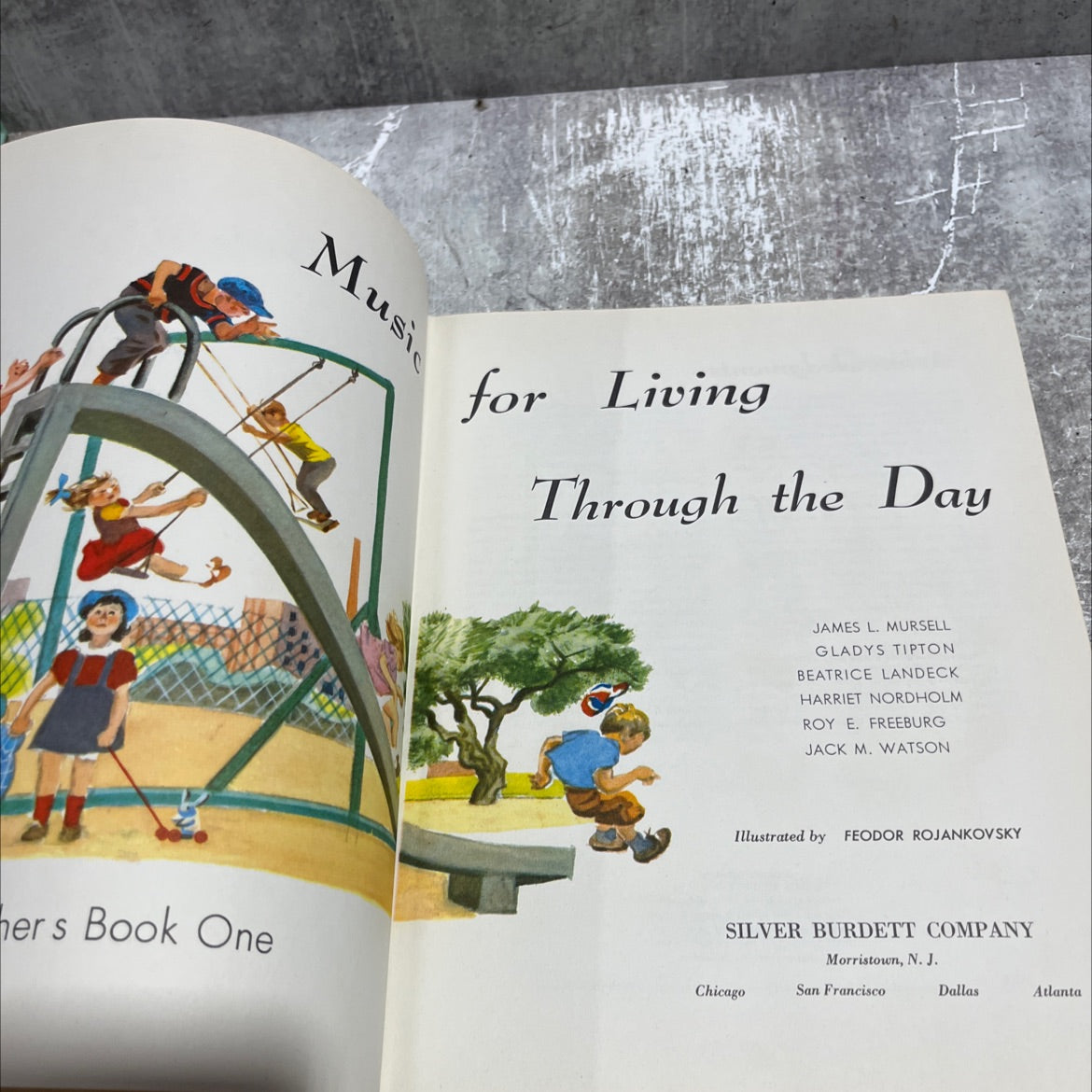 musi hers book one for living through the day book, by james l. mursell, gladys tipton, beatrice landeck, harriet image 2