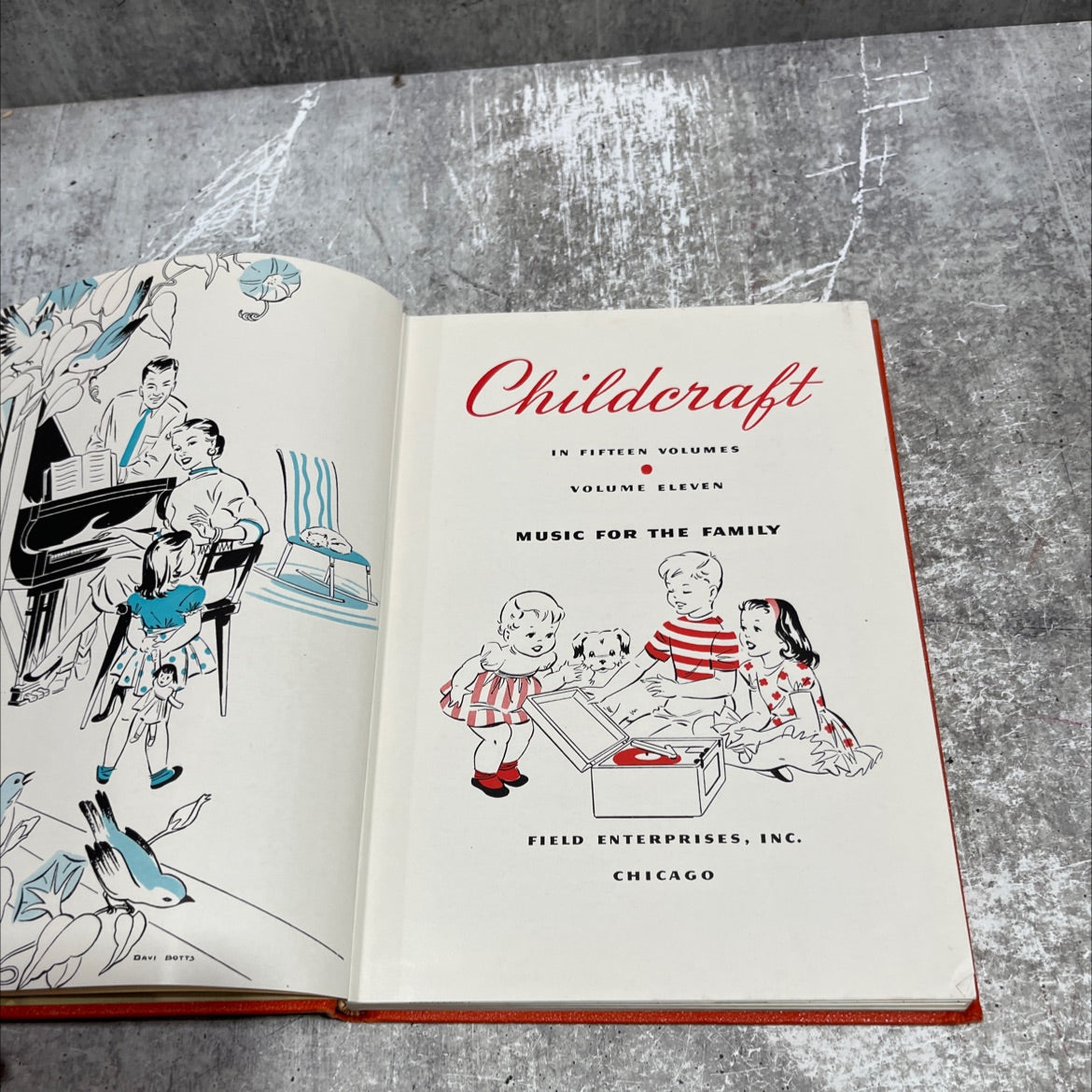 music for the family book, by emma dickson sheehy, 1954 Hardcover image 2