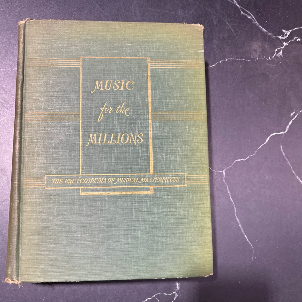 music for the millions the encyclopedia of musical masterpieces book, by david ewen, 1946 Hardcover image 1