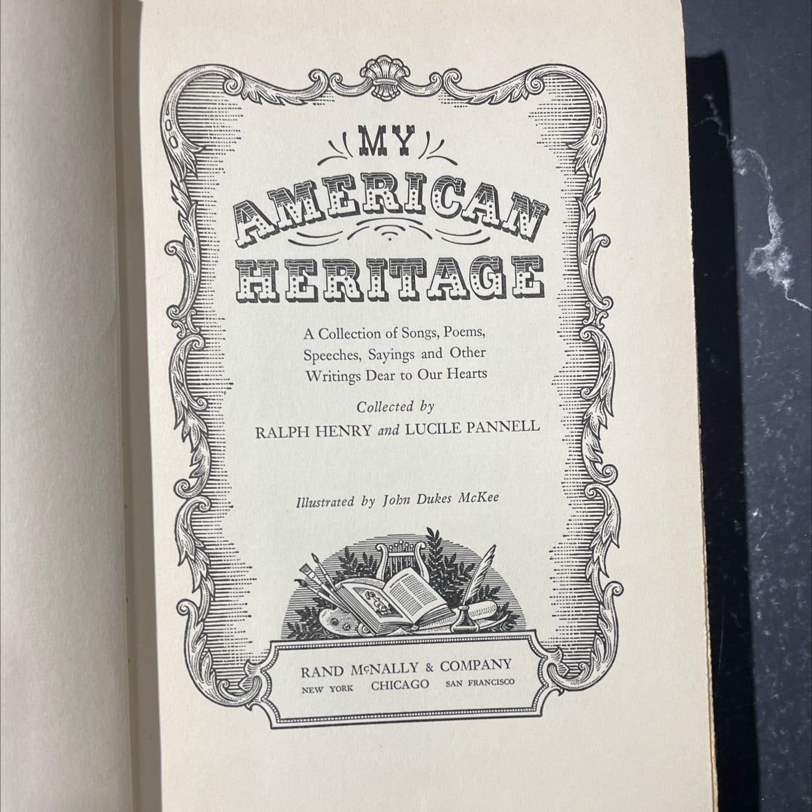 my american heritage book, by ralph henry and lucile pannell, 1949 Hardcover image 2