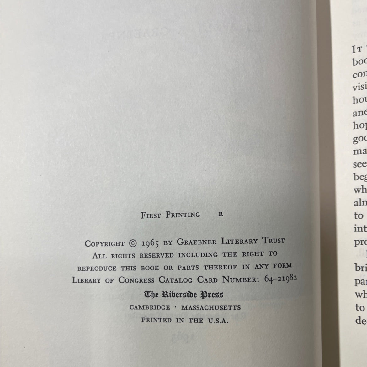 SIGNED my dear mr. churchill book, by walter graebner, 1965 Hardcover, First Edition image 3