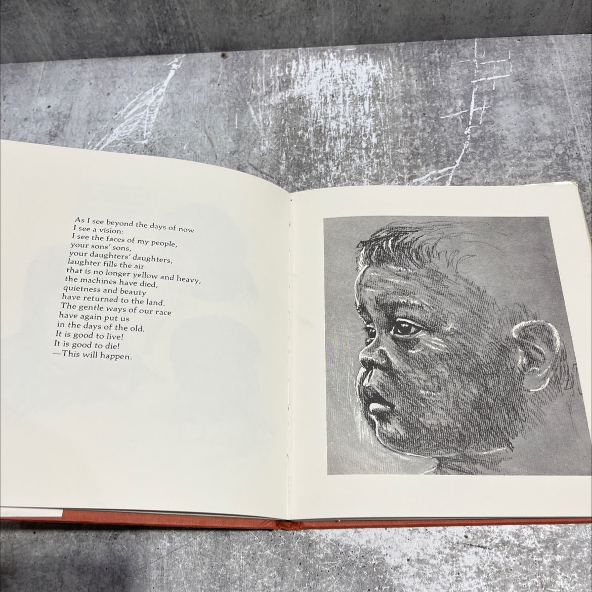 my heart soars book, by Chief Dan George and Helmut Hirnschall, 1974 Hardcover image 4