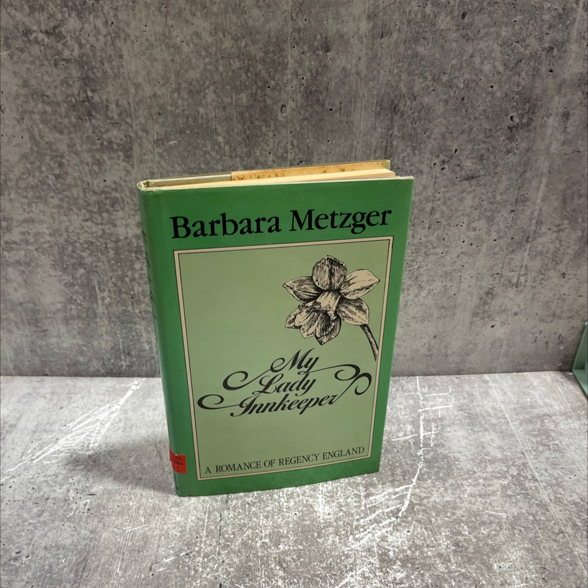 my lady innkeeper book, by barbara metzger, 1985 Hardcover image 1
