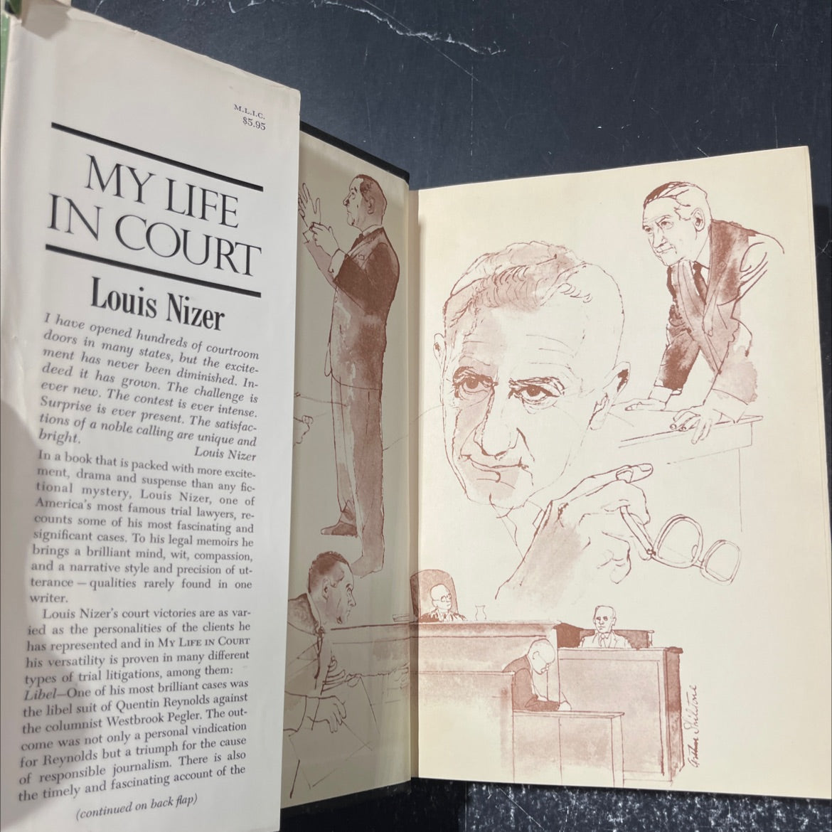 my life book, by louis nizer, 1961 Hardcover image 4