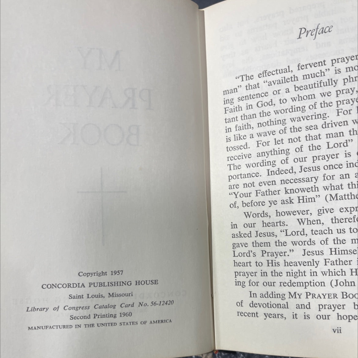 my prayer book book, by unknown, 1960 Hardcover image 3