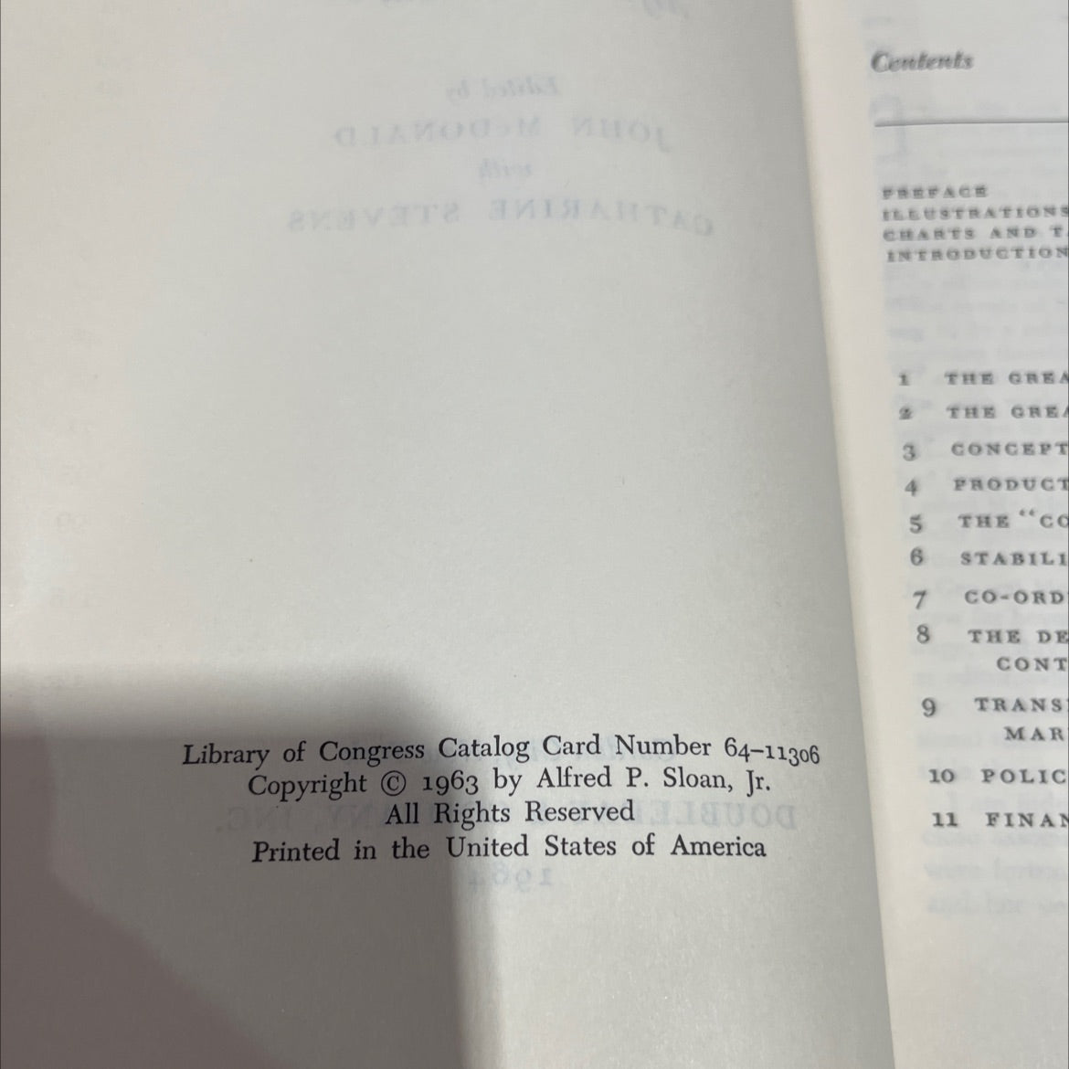 my years with general motors book, by alfred p. sloan, jr., 1964 Hardcover image 3