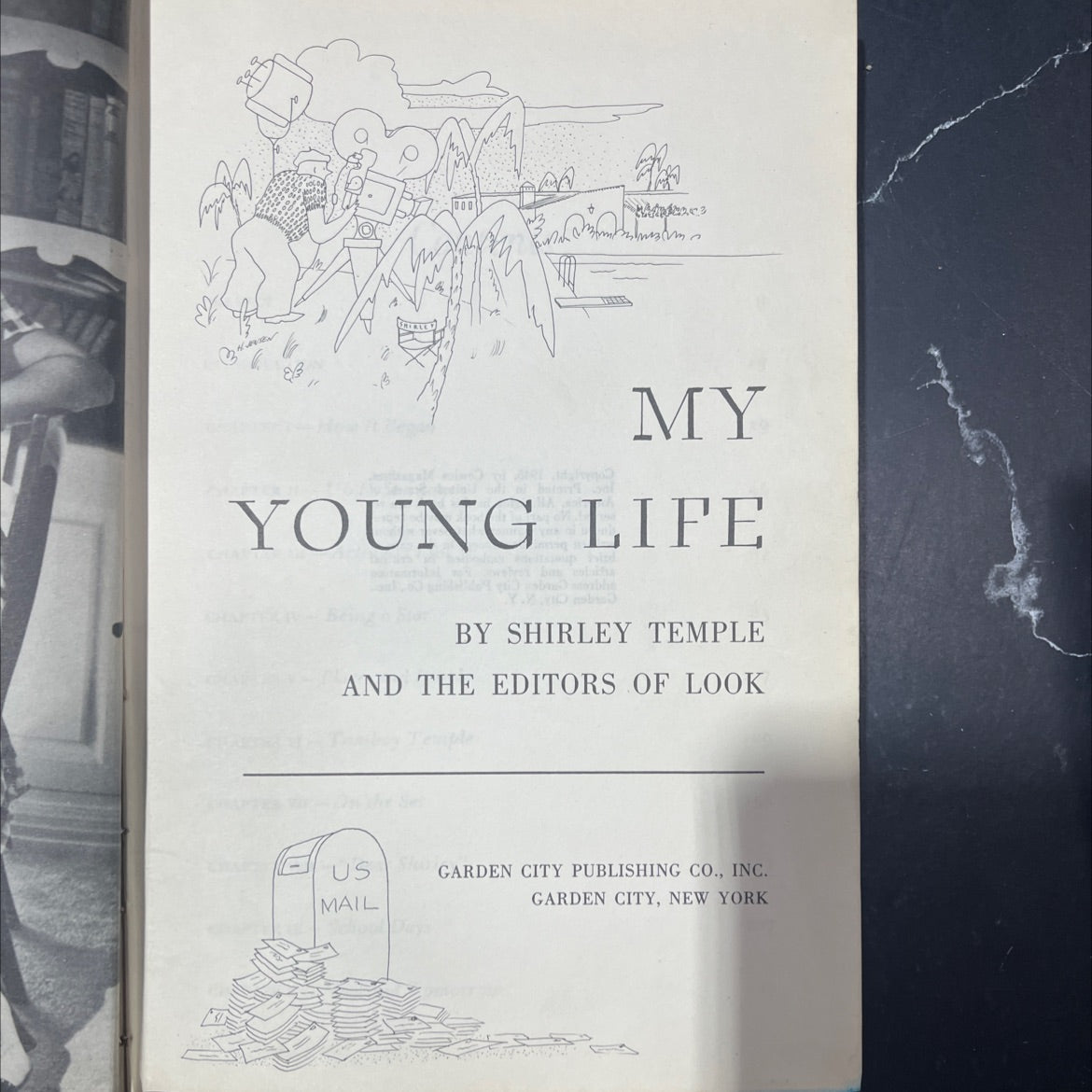 my young life book, by shirley temple, 1945 Hardcover image 2