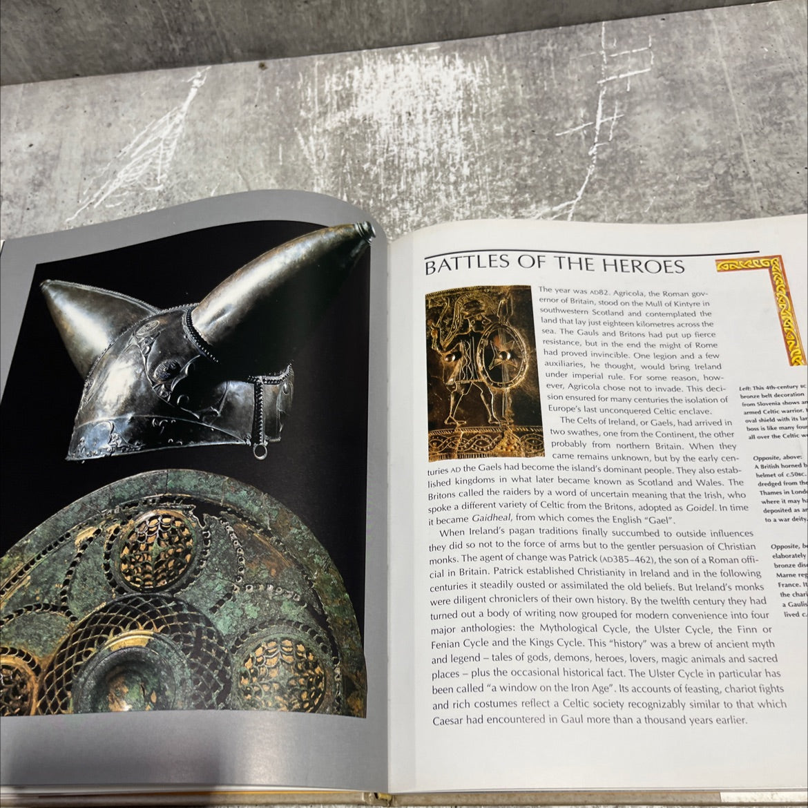 myth and mankind heroes of the dawn: celtic myth book, by Fergus Fleming, Shahrukh Husain, C. Scott Littleton, Linda A. image 4