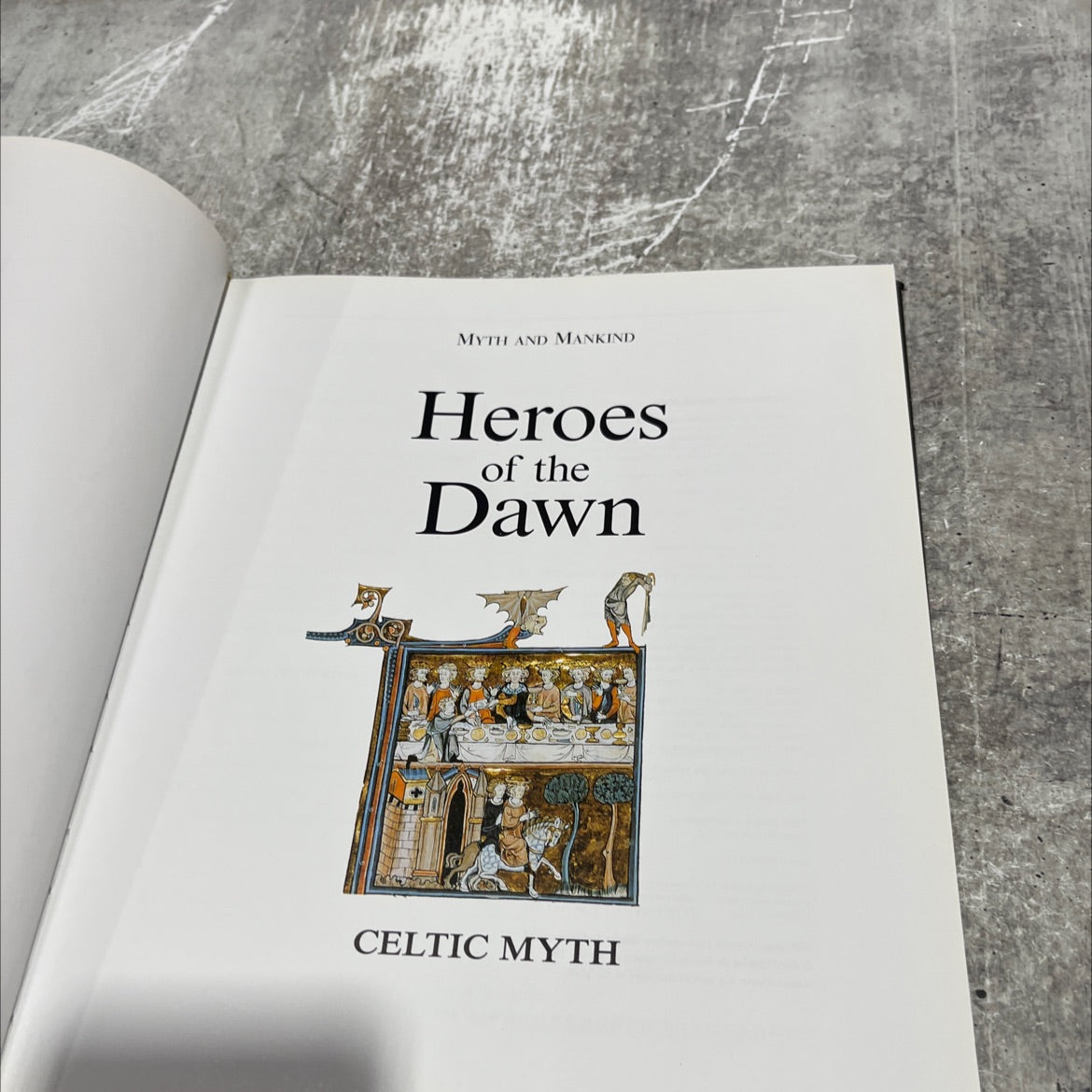 myth and mankind heroes of the dawn: celtic myth book, by Fergus Fleming, Shahrukh Husain, C. Scott Littleton, Linda A. image 2