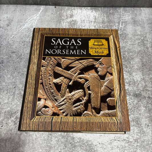 myth and mankind sagas of the norsemen viking and german myth book, by Loren Auerbach, Jacqueline Simpson, 1997 image 1