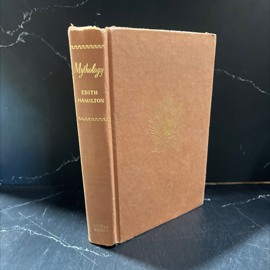 mythology book, by edith hamilton, 1942 Hardcover image 1