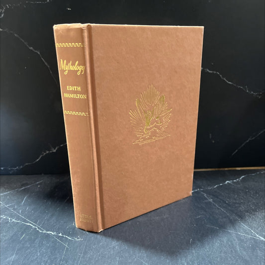 mythology book, by edith hamilton, 1942 Hardcover image 1