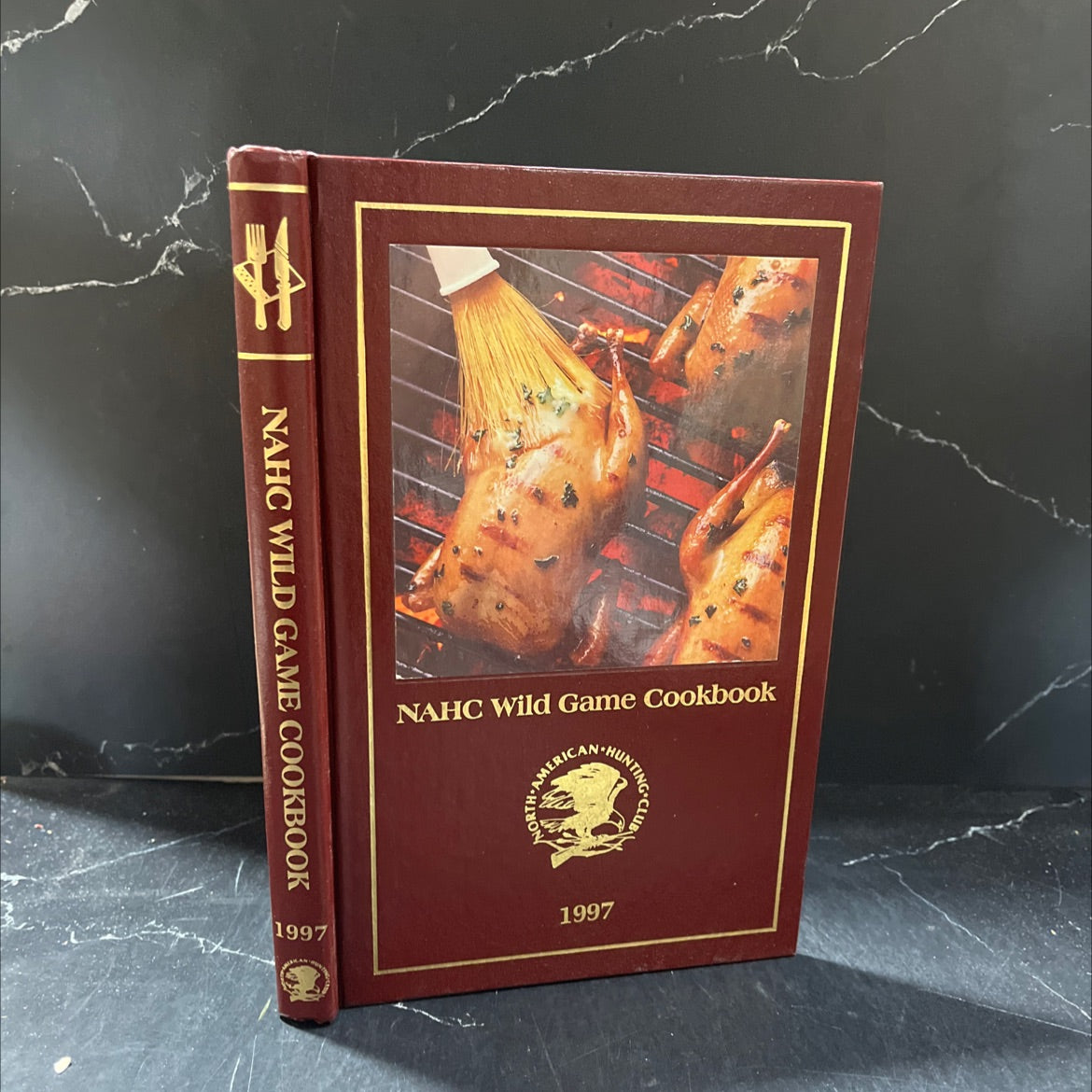 nahc wild game cookbook book, by Mike Vail, 1997 Hardcover image 1