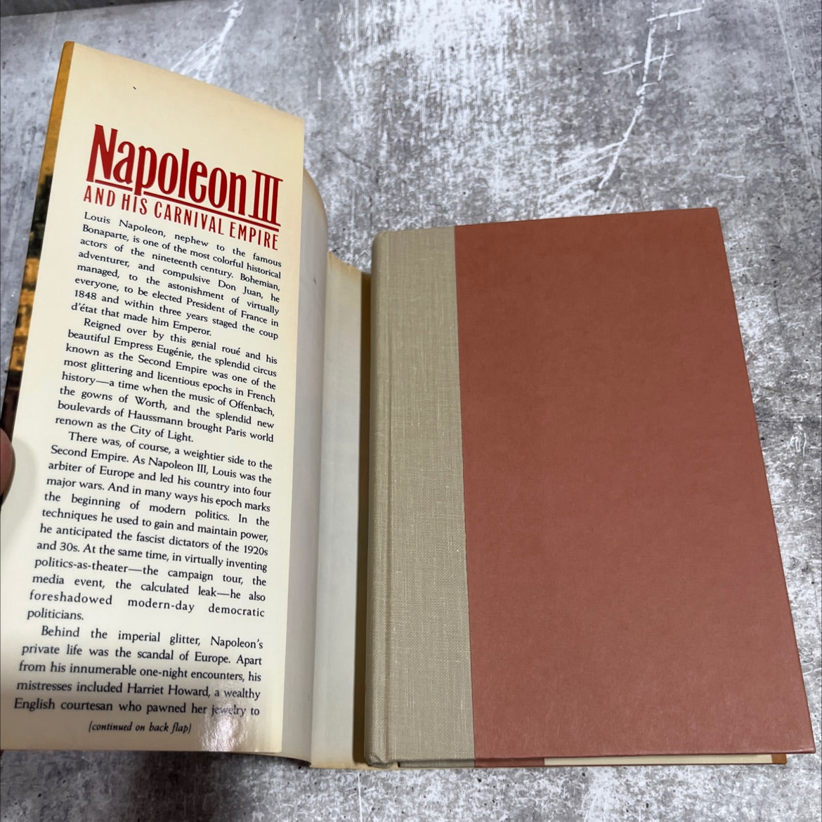 napoleon iii and his carnival empire book, by John Bierman, 1988 Hardcover image 4