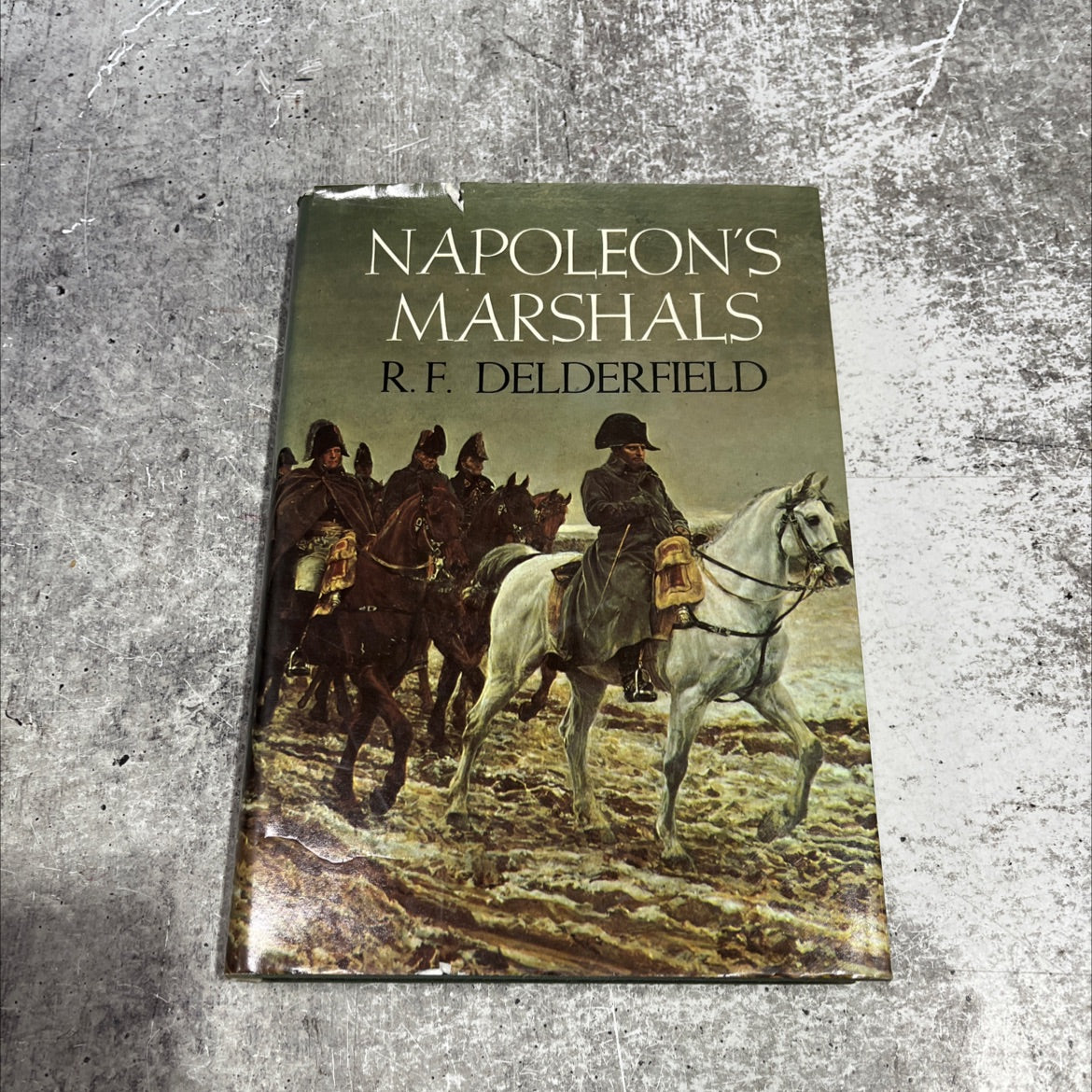 napoleon's marshals book, by R. F. Delderfield, 1966 Hardcover image 1