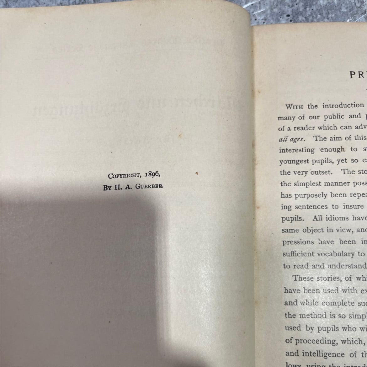 narratives part one book, by h. a. guerber, 1912 Hardcover image 3