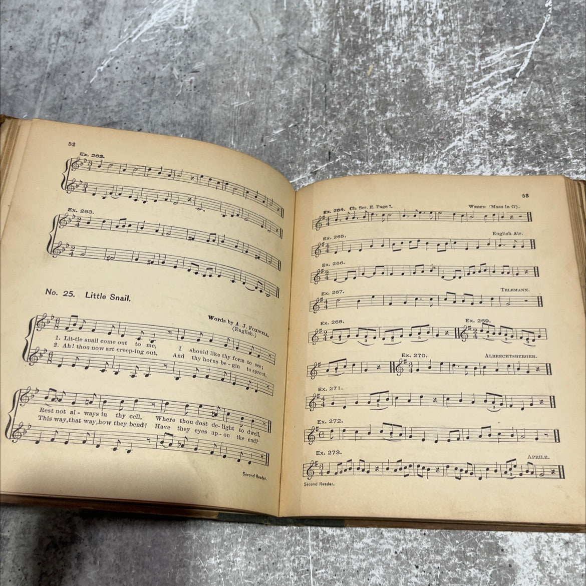 natural course in music music reader number two book, by frederic h. ripley, thomas tapper, 1895 Hardcover image 4