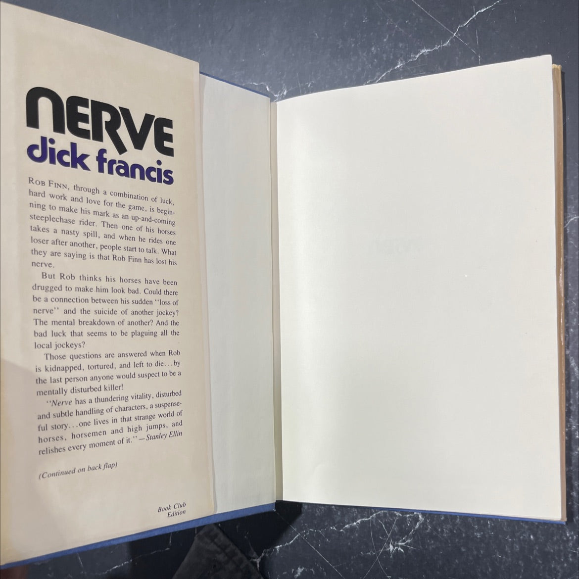 nerve book, by dick francis, 1964 Hardcover image 4