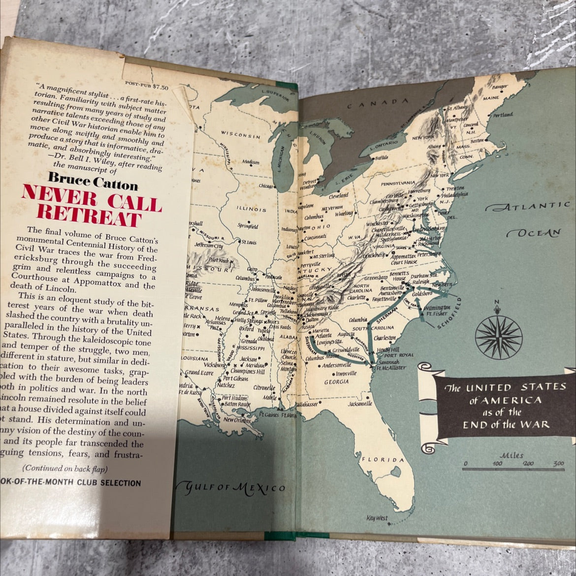 never call retreat book, by bruce catton, 1965 Hardcover image 4