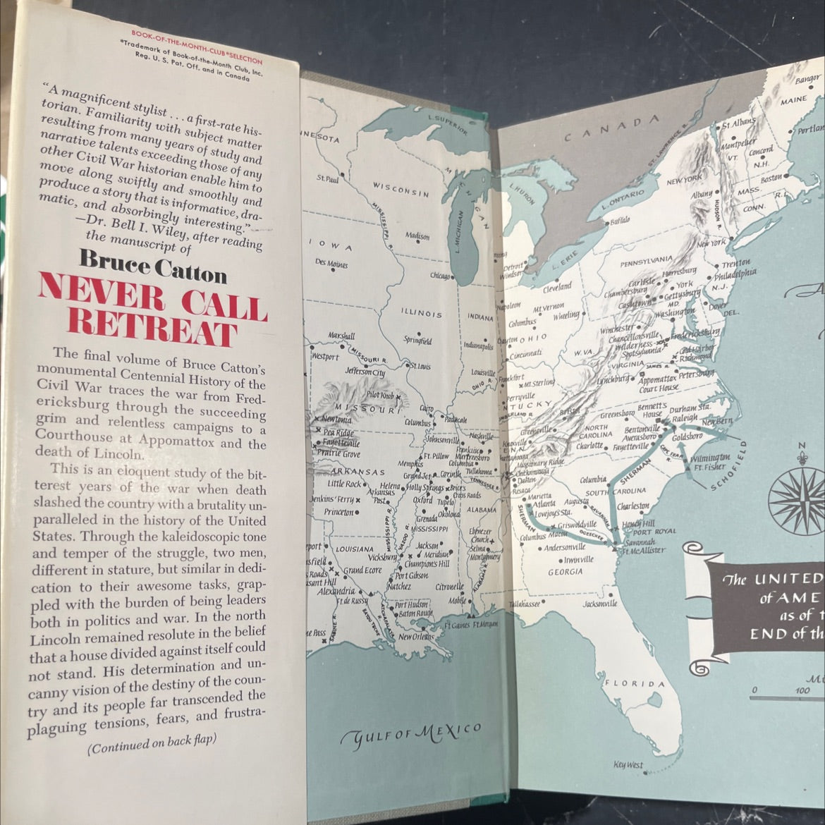 never call retreat book, by bruce catton, 1965 Hardcover image 4