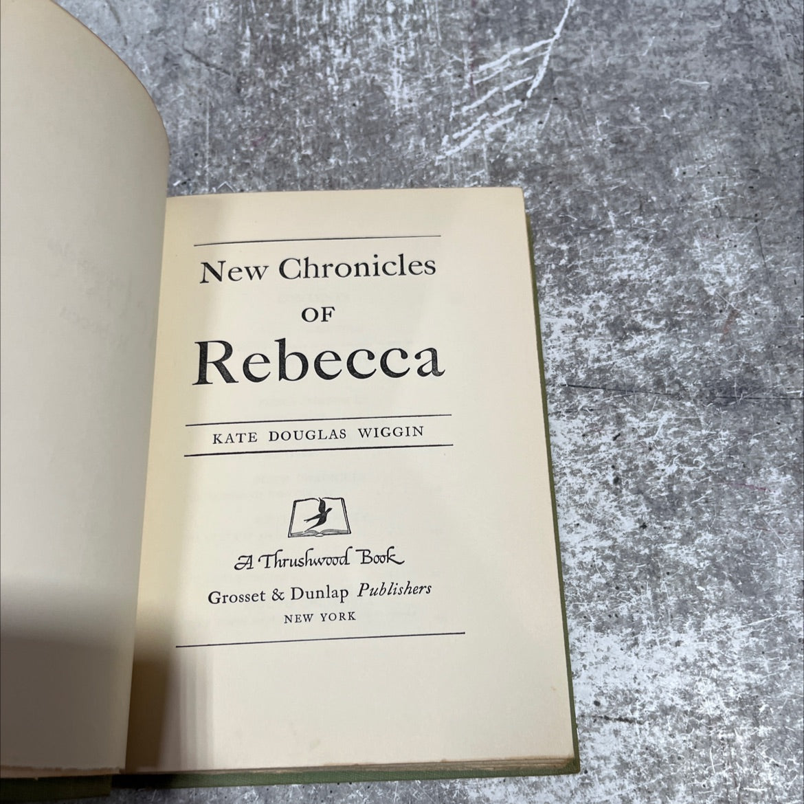 new chronicles of rebecca book, by kate douglas wiggin, 1907 Hardcover image 2