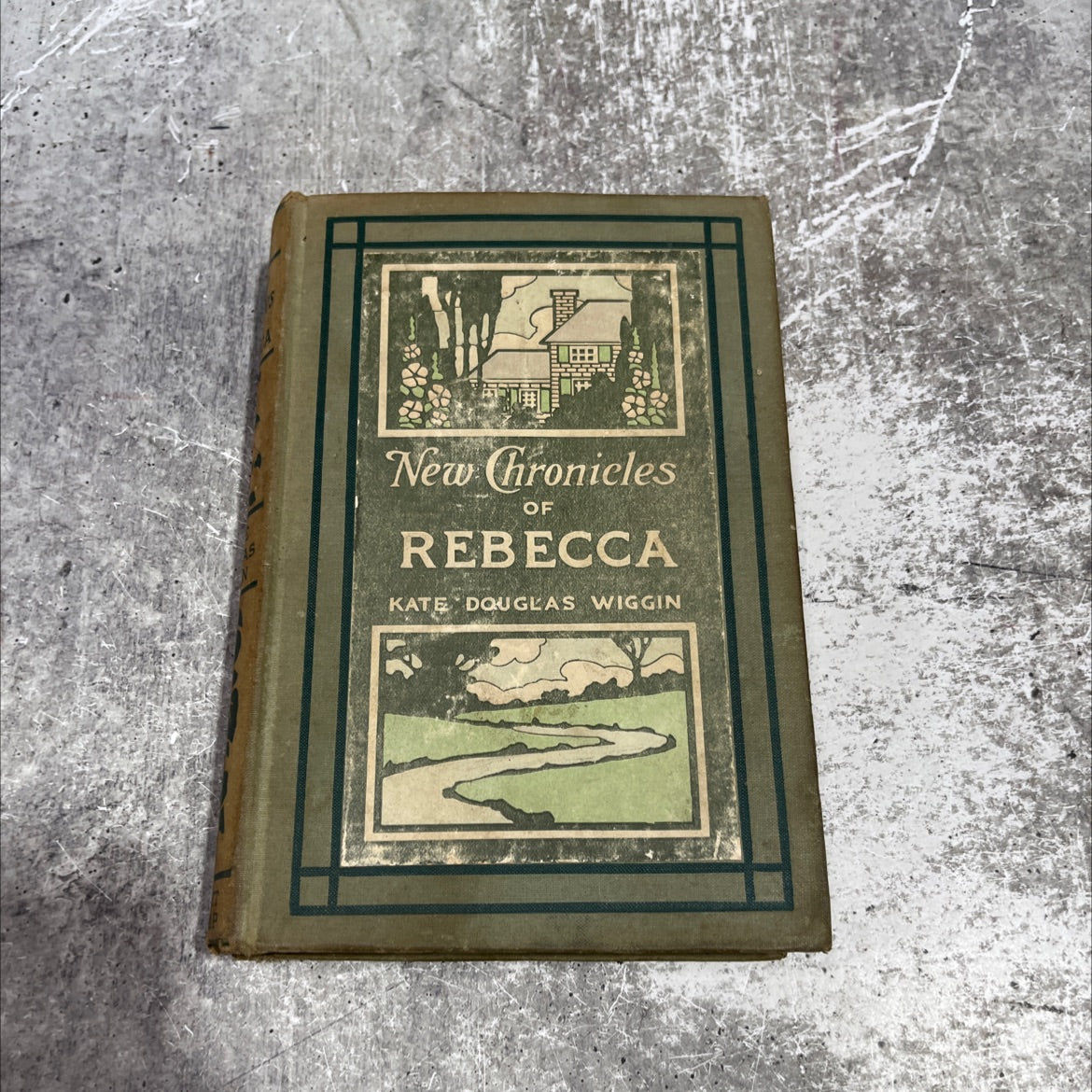 new chronicles of rebecca book, by kate douglas wiggin, 1907 Hardcover image 1