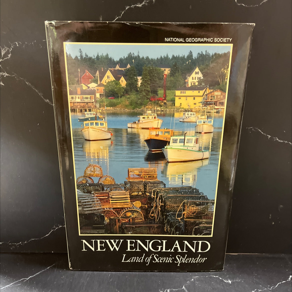 new england book, by national geographic society, 1989 Hardcover image 1