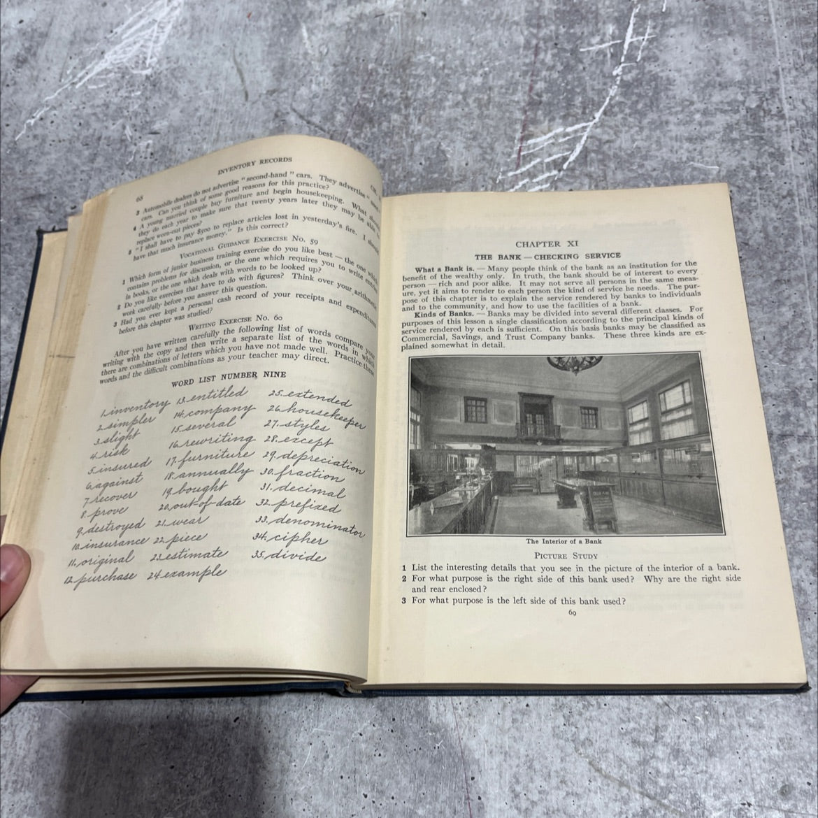 new junior business training book, by frederick g. nichols, 1930 Hardcover image 4