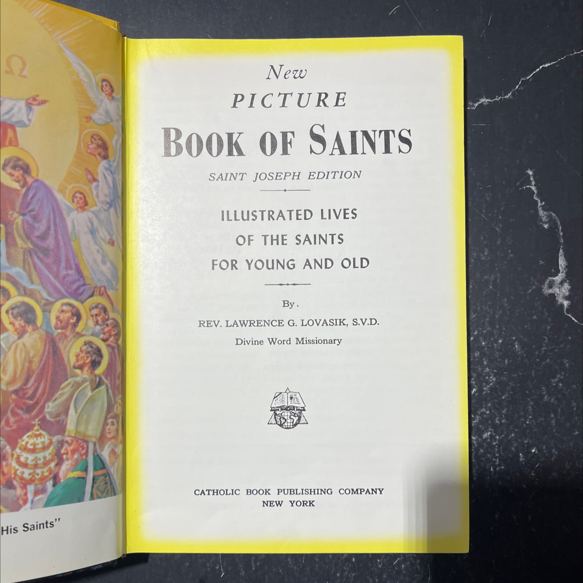 new picture book of saints saint joseph edition illustrated lives of the saints for young and old book, by rev. image 2