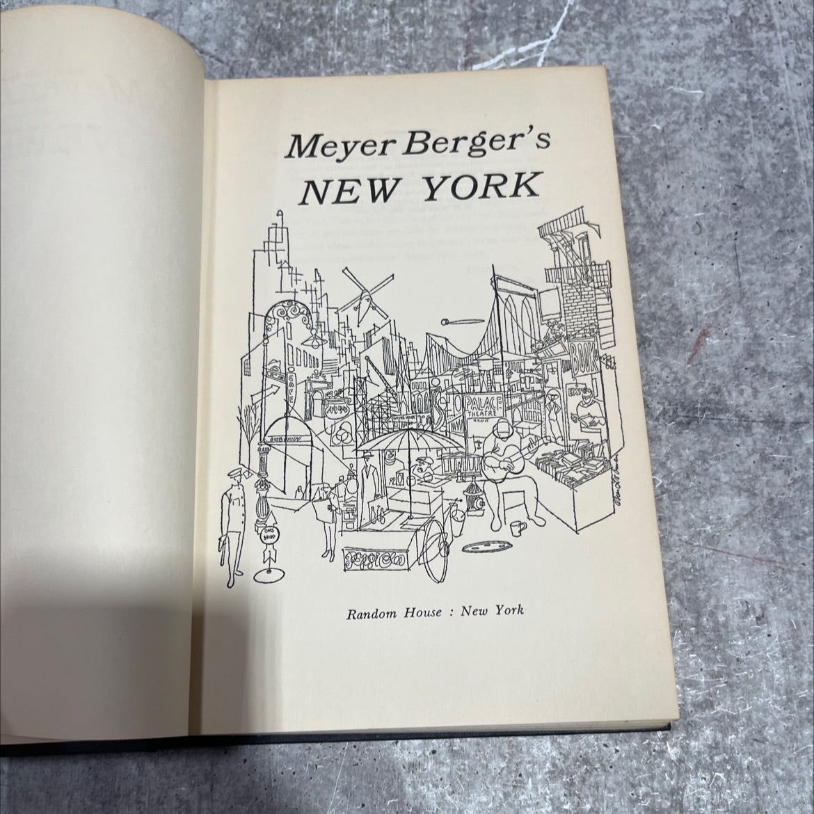 new york book, by meyer berger, 1960 Hardcover image 2