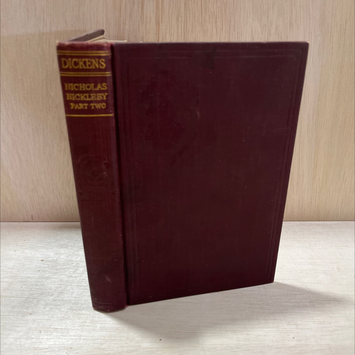 nicholas nickleby part two illustrated book, by charles dickens, 1970 Hardcover, Vintage image 1