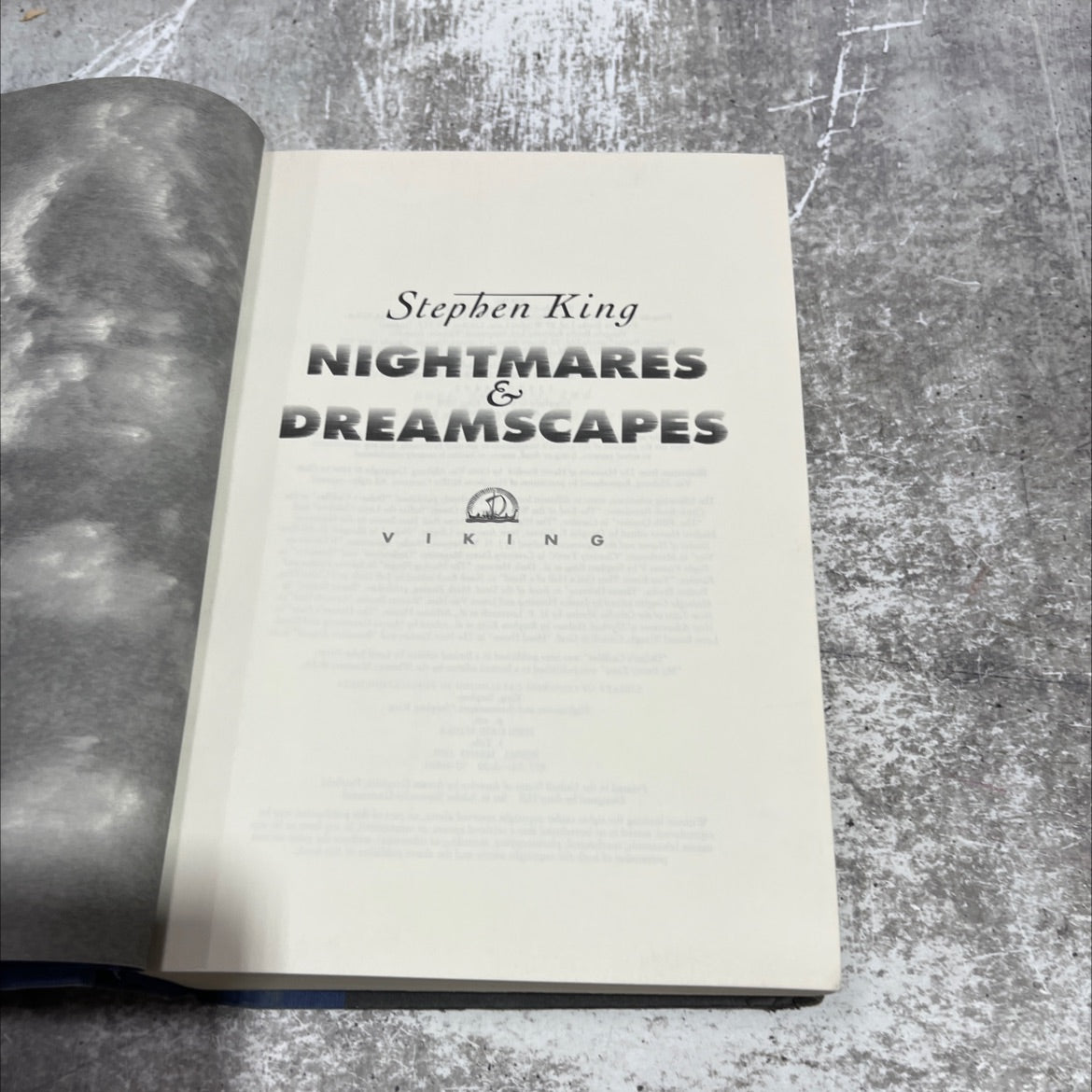 nightmares and dreamscapes book, by Stephen King, 1993 Hardcover image 2