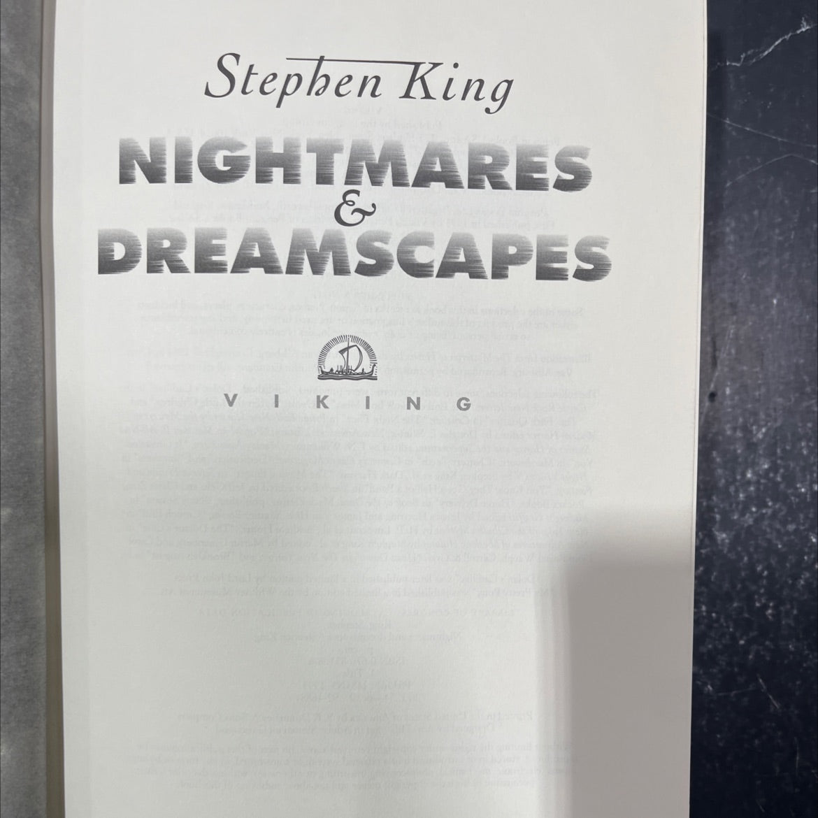 nightmares and dreamscapes book, by Stephen King, 1993 Hardcover image 2