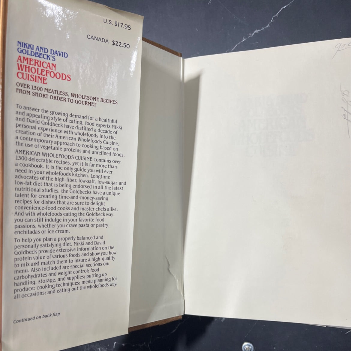 nikki and david goldbeck's american wholefoods cuisine book, by Nikki Goldbeck, David Goldbeck, 1983 Hardcover image 4