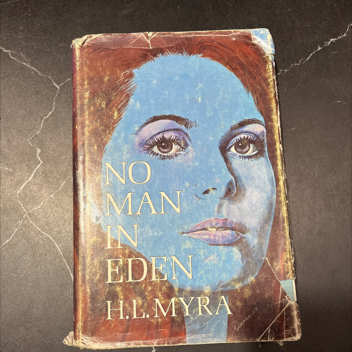 no man in eden book, by h. l. myra, 1969 Hardcover image 1