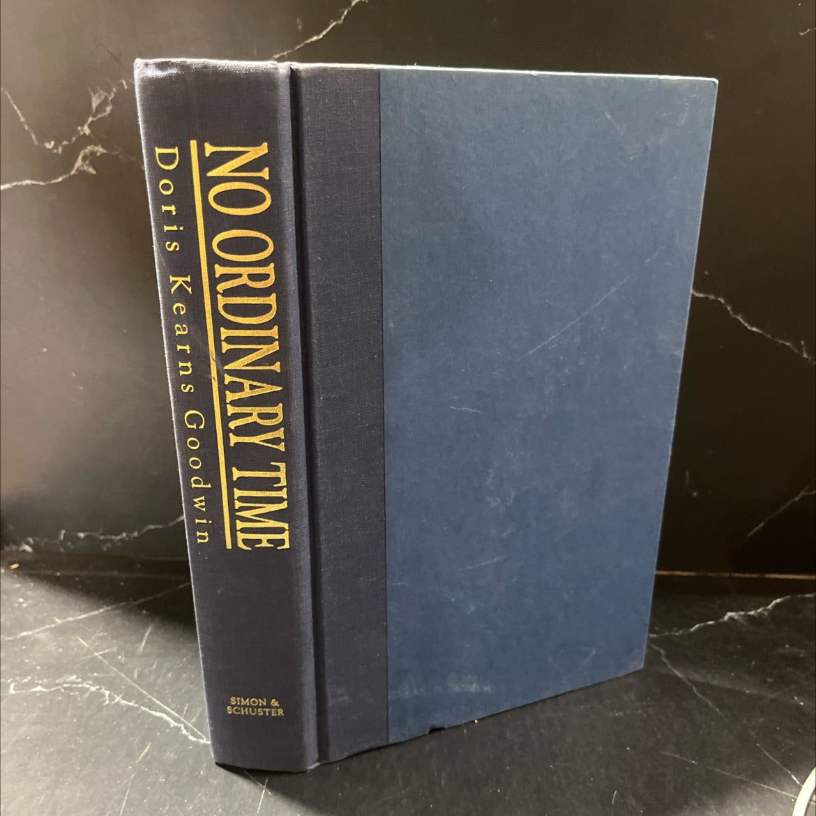 SIGNED no ordinary time: franklin and eleanor roosevelt: the home front in world war ii book, by doris kearns goodwin, image 1