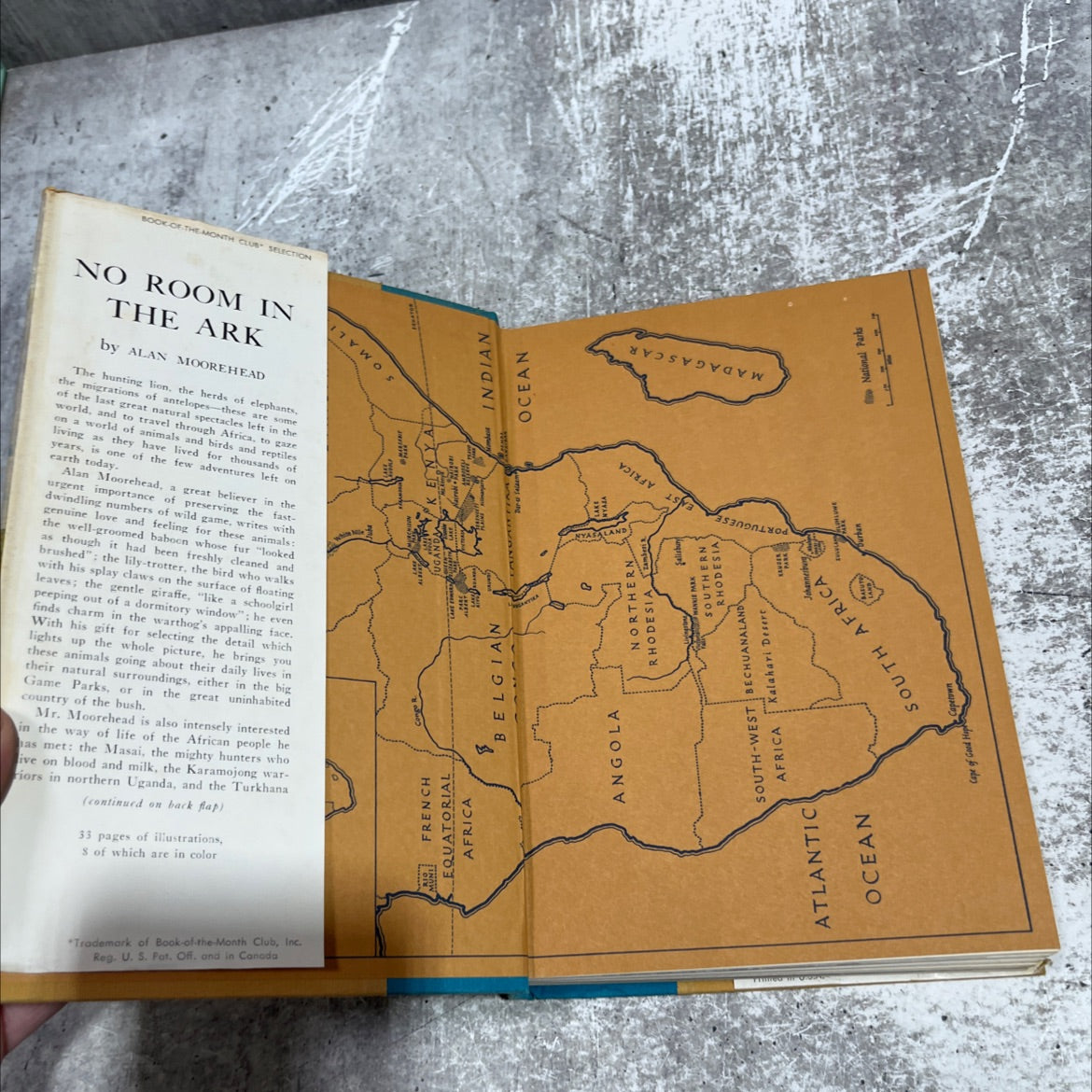 no room in the ark book, by alan moorehead, 1959 Hardcover image 4