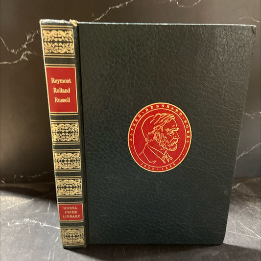 nobel prize library book, by ladislas reymont, romain rolland, bertrand russell, 1971 Hardcover image 1