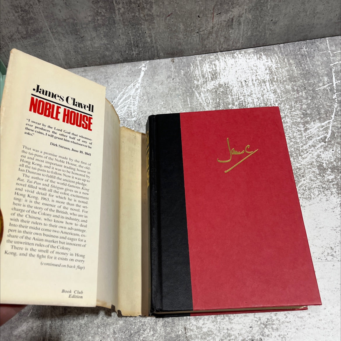 noble house book, by James Clavell, 1981 Hardcover image 4