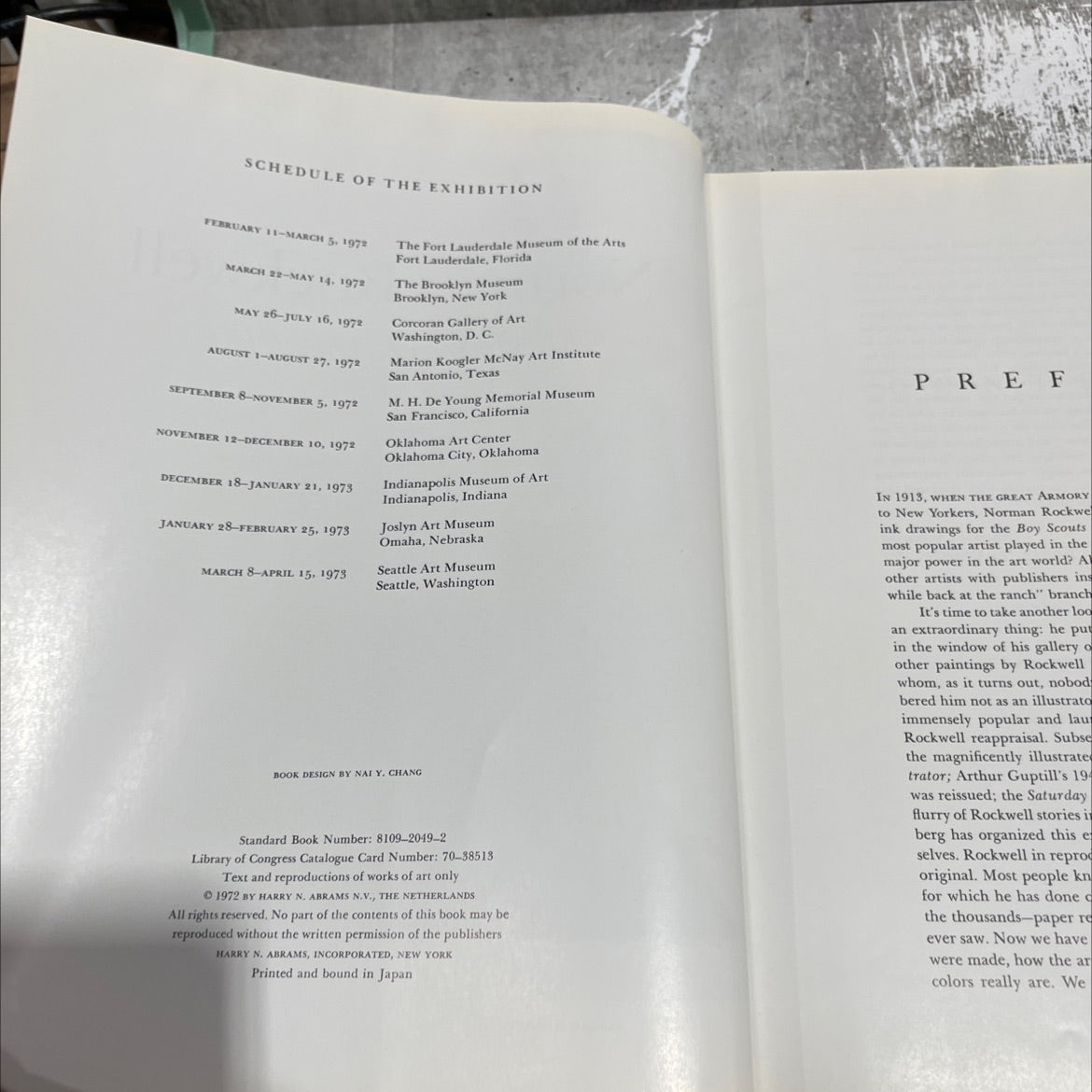 norman rockwell a sixty year retrospective book, by thomas s. buechner, 1973 Hardcover image 3