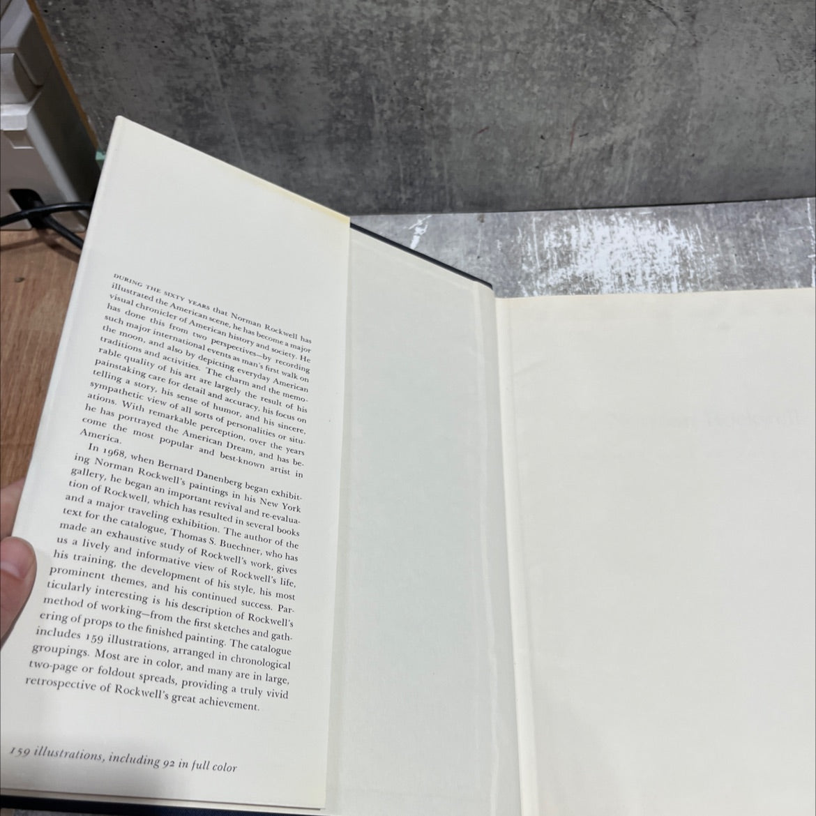 norman rockwell a sixty year retrospective book, by thomas s. buechner, 1973 Hardcover image 4
