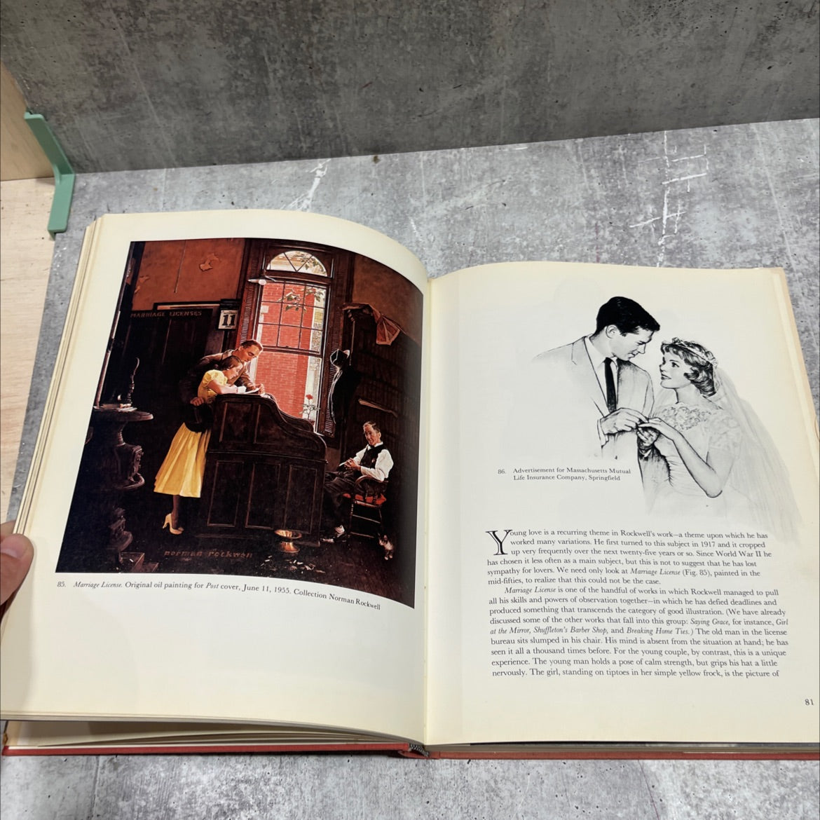 norman rockwell's america book, by christopher finch, 1976 Hardcover image 4
