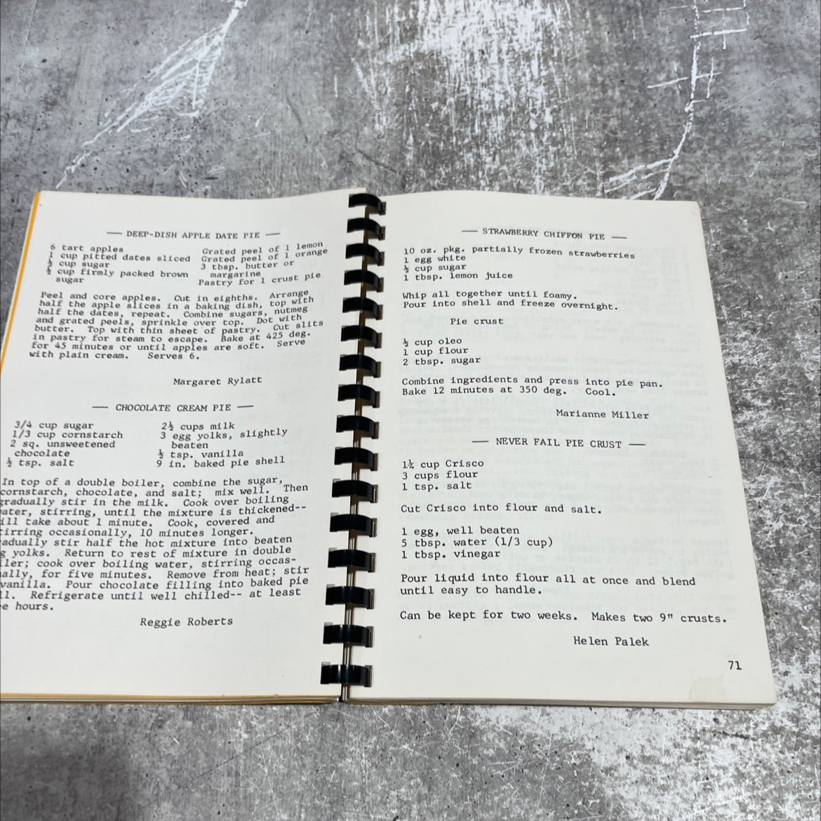 north american martyrs women's guild cook book book, by unknown, 1970 Paperback image 4