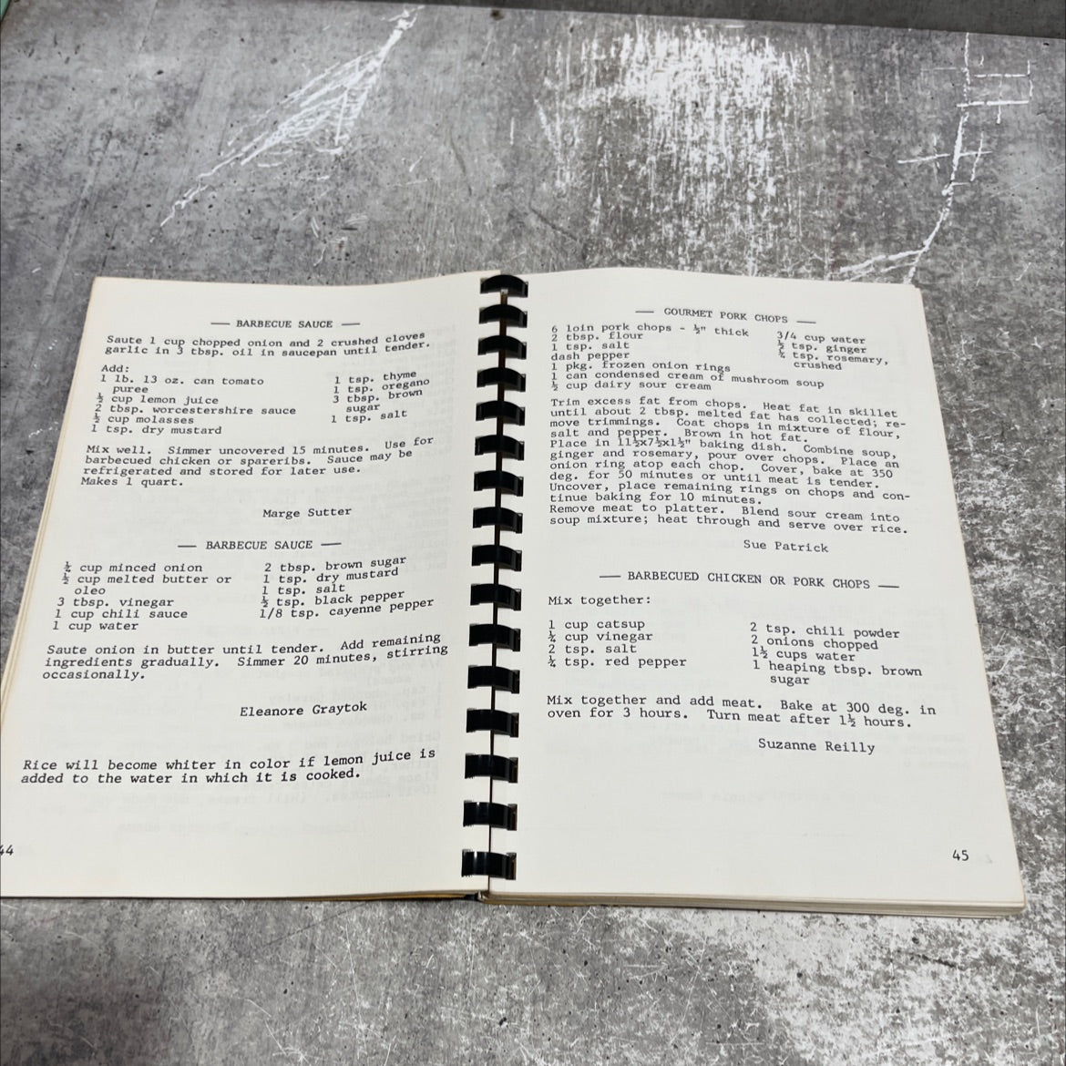 north american martyrs women's guild cook book book, by unknown, 1970 Paperback image 3