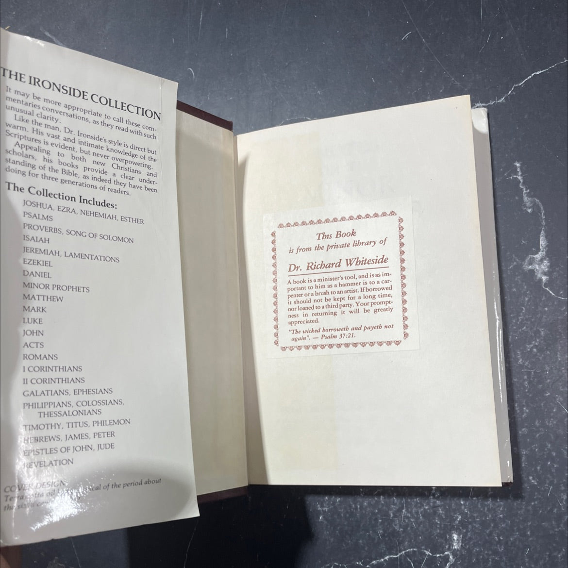 notes on the minor prophets book, by h. a. ironside, 1986 Hardcover image 4